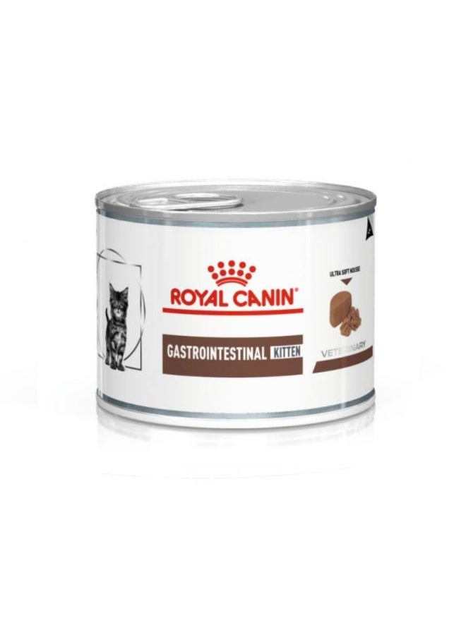 Royal Canin Veterinary Gastrointestinal Kitten Mousse 195g - Image 1